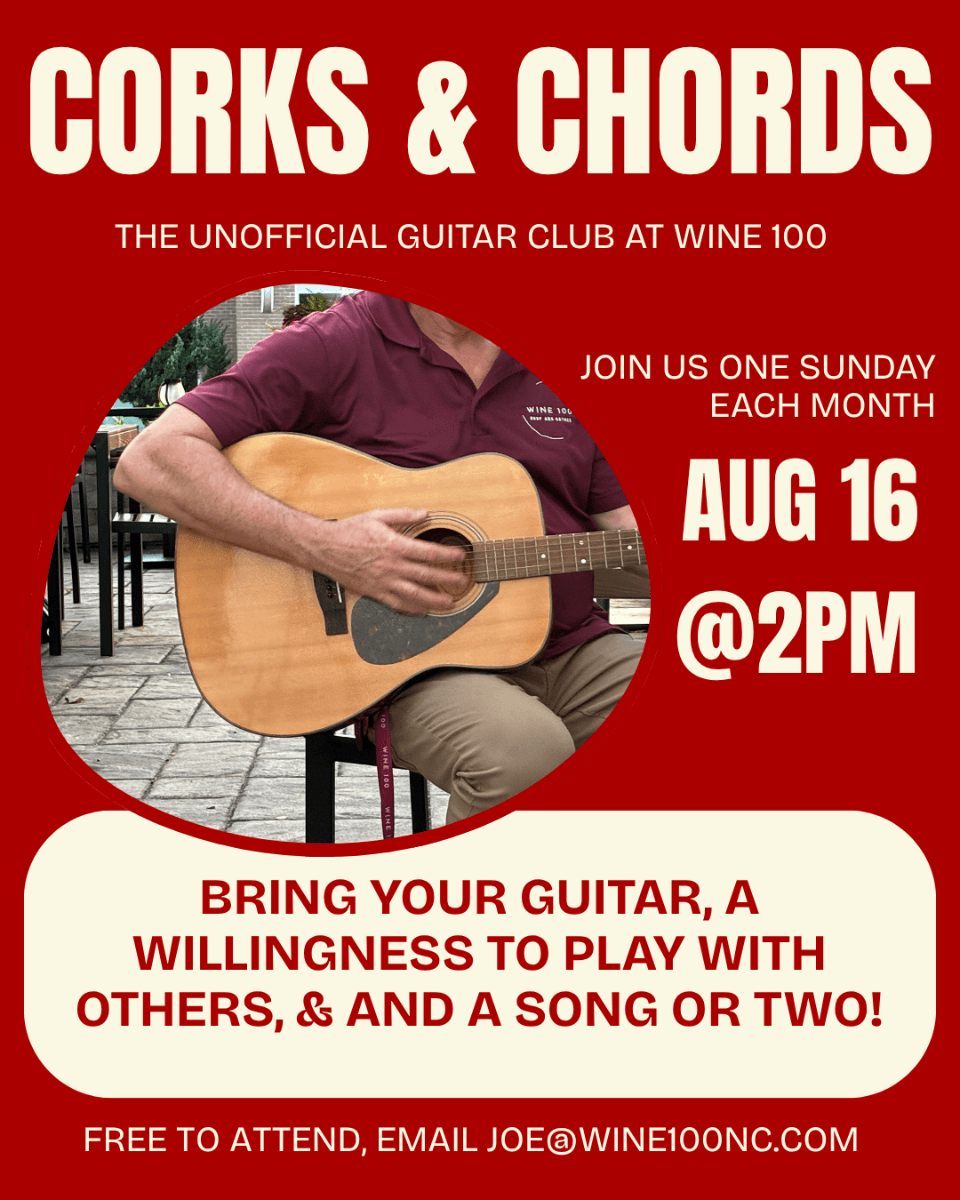 Corks & Chords: The Unofficial Guitar Club of Wine 100