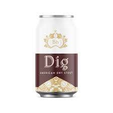 Brewery Bhavana Dig Dry Stout 12oz can